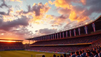 A dramatic night-time Ligue 1 match scene, Toulouse in plain white shirts with navy trim and PSG in simple sky-blue kits...