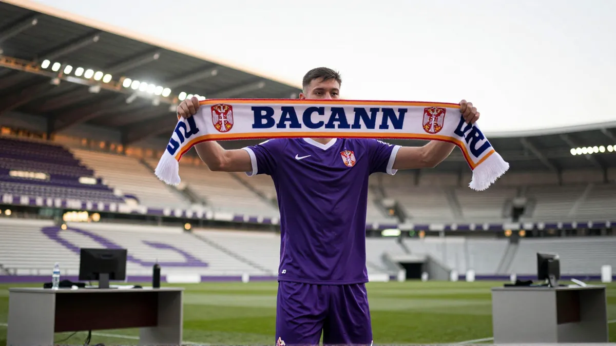 Toulouse FC mise sur le jeune serbe Bacanin cet été